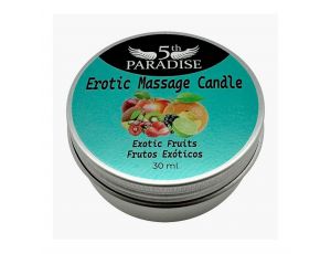Świeca do masażu 5th Paradise musujące egzotyczne owoce 30ml