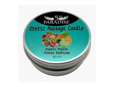 Świeca do masażu 5th Paradise musujące egzotyczne owoce 30ml