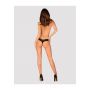 Stringi otwarte Medilla Obsessive czarne koronki M/L - 3