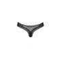 Stringi koronkowe Obsessive Medilla czarne M/L - 4