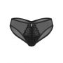 Figi otwarte koronkowe Donarella Obsessive czarne XL/2XL - 2