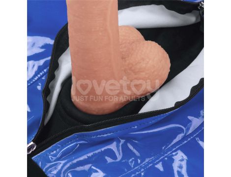 Chic Strap-On shorts (36 - 39 inch waist) Blue - 7