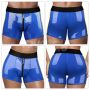 Chic Strap-On shorts (36 - 39 inch waist) Blue - 22