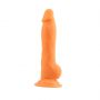 Dildo analne realistyczne Rick.G silikonowe pomarańczowe 23 cm - 2