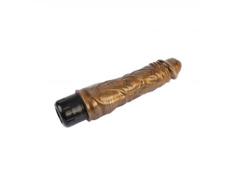 Wibrator realistyczny Chubby Beau Gold złoty DarkMuscle 22 cm - 4