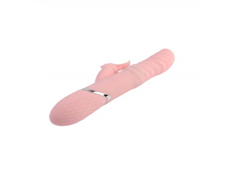Wibrator silikonowy Aphrovibe z obracającymi się koralikami 25 cm - 4