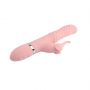 Wibrator silikonowy Aphrovibe z obracającymi się koralikami 25 cm - 3