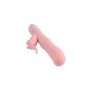 Wibrator silikonowy Aphrovibe z obracającymi się koralikami 25 cm - 6