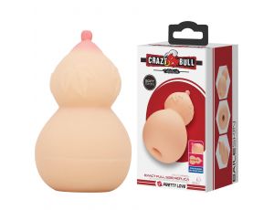 Masturbator piersiowy żeberkowany Crazy Bull Calabash