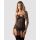 Gorset i stringi Obsessive Novenes czarny M/L