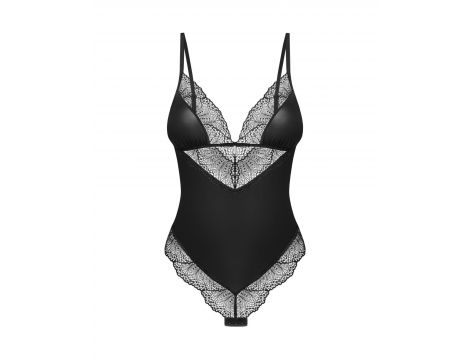 Body Obsessive Lobellis czarne z koronką XS/S - 4