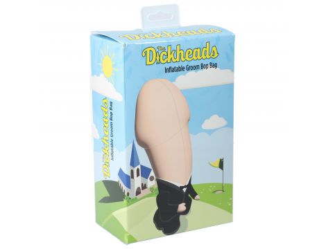 Nadmuchiwany worek bokserski Pan Młody S Line cielisty PVC - 3