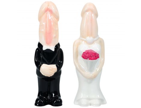 Solniczki i pieprzniczki S Line ceramiczne cieliste - 3