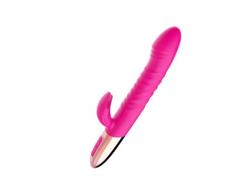 Wibrator króliczek B Series Magic silikonowy grzewczy z ruchem USB - 2
