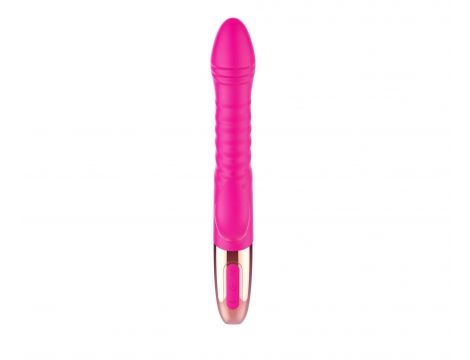 Wibrator króliczek B Series Magic silikonowy grzewczy z ruchem USB - 4