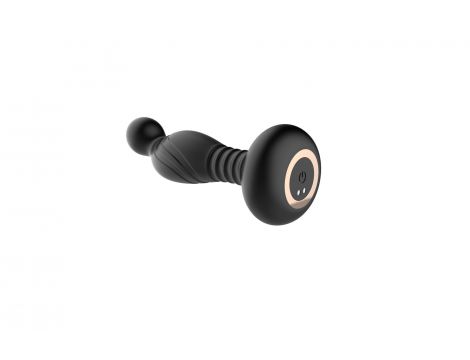 Masażer prostaty silikonowy 10 funkcji USB z pilotem B-Series Magic - 3