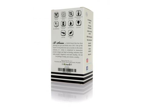 Masażer prostaty silikonowy 10 funkcji USB z pilotem B-Series Magic - 8