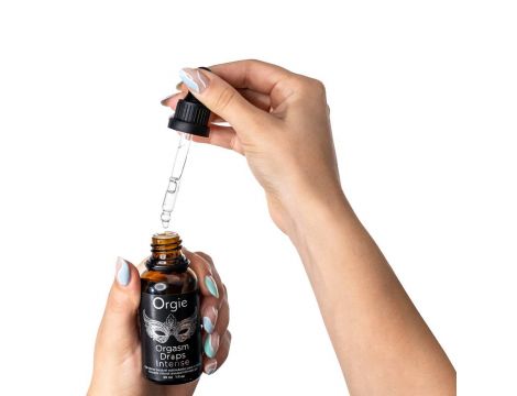 Krople Orgasm Intense Orgie stymulujące łechtaczkę jabłkowe 30ml - 3