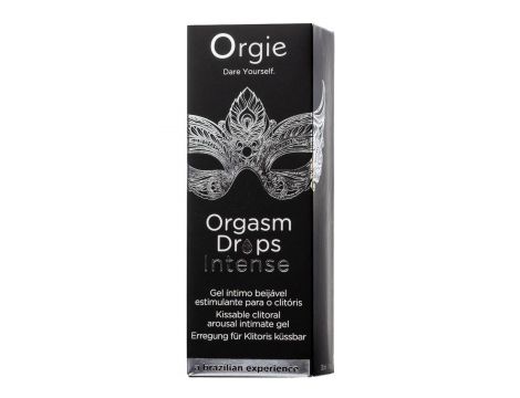 Krople Orgasm Intense Orgie stymulujące łechtaczkę jabłkowe 30ml - 2