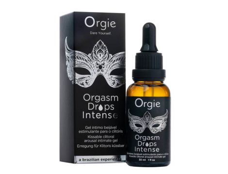 Krople Orgasm Intense Orgie stymulujące łechtaczkę jabłkowe 30ml - 4