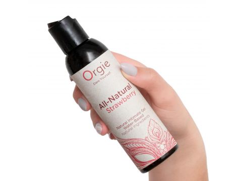 Żel intymny naturalny truskawkowy Orgie 150 ml - 2