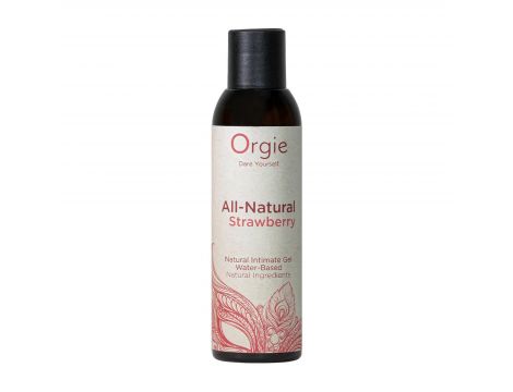 Żel intymny naturalny truskawkowy Orgie 150 ml - 3