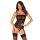 Body otwarte Glandez Obsessive czarne XL/2XL