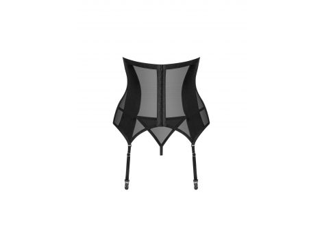 Gorset i stringi Obsessive Chic Amoria czarny XL 2XL - 4