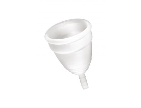 Kubeczek menstruacyjny Yoba biały S silikonowy 70 mm - 2