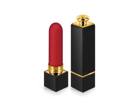 Mini wibrator szminkowy Black Empire Mylady USB silikonowy czarny - 5