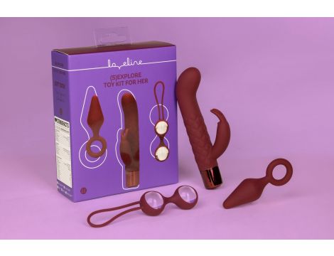 (S)explore - Toy Kit for Her - Dark Cherry - 22