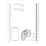 Klatka cnoty ManCage transparentna 9 cm - 6