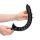 Wąż analny spiralny Ouch! 30 cm czarny