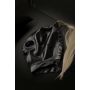 Maska BDSM z blond kucykiem Ouch! czarna 55 cm - 2