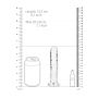 Dildo realistyczne RealRock przezroczyste z przyssawką 14 5 cm - 3
