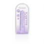 Przezroczyste realistyczne dildo z przyssawką RealRock 18 cm - 3