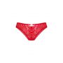 Koronkowe figi otwarte Chilisa Obsessive czerwone M/L - 9