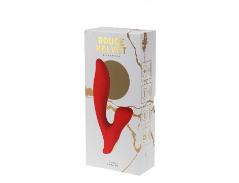Wibrator punktu G Rouge Velvet silikonowy 10 funkcji USB - 4