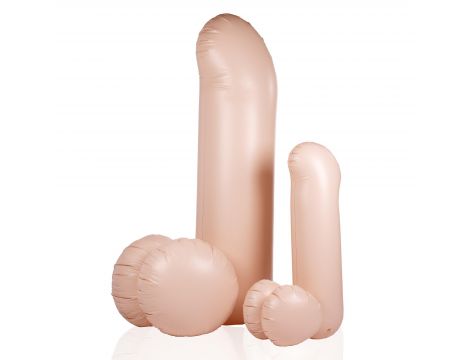 Gigantyczny nadmuchiwany penis S-Line 140 cm wodoodporny - 8