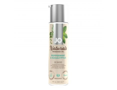 System JO - Naturals Massage Oil Peppermint & Eucalyptus 120 ml