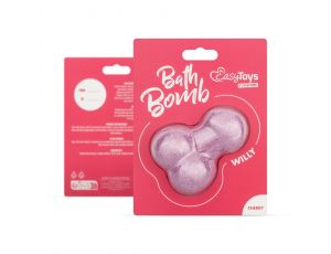 Bomba kąpielowa Willy wiśniowa EasyToys