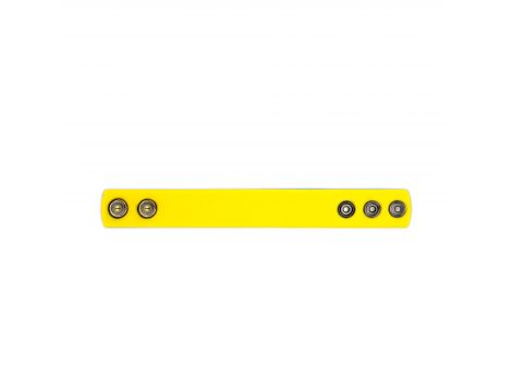 Silikonowy pierścień erekcyjny Me You Us żółty 21 cm - 4
