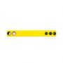 Silikonowy pierścień erekcyjny Me You Us żółty 21 cm - 4