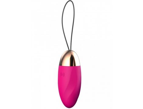 Jajko wibrujące Argus 10 trybów USB magenta - 2