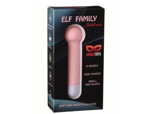 Wibrator silikonowy Argus Elf family 4 USB 10 cm
