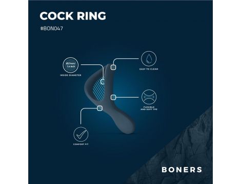 Pierścień erekcyjny silikonowy Boners