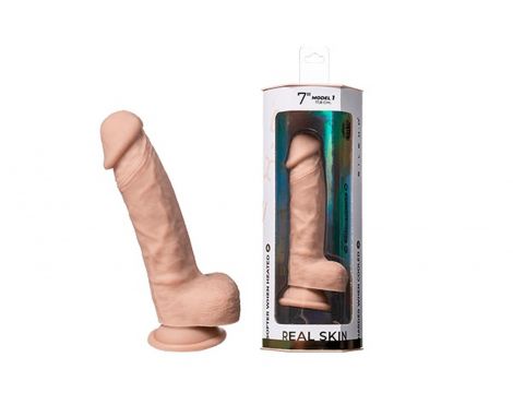 Dildo realistyczne Silexd Model 1 cieliste 18 cm - 8
