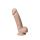 Dildo realistyczne Silexd Real Skin Model 1 z jajkami 21 cm