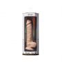 Dildo realistyczne Silexd Real Skin Model 1 z jajkami 23 cm jasne - 6