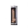 Dildo realistyczne Silexd Real Skin Model 1 z jajkami 23 cm jasne - 7